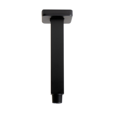 ALFI BRAND Black Matte 6" Square Ceiling Shower Arm ABSA6S-BM